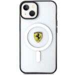 Ferrari FEHMP14MURKT iPhone 14 Plus / 15 Plus 6.7" transparent hardcase Outline Magsafe - imagine 3