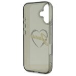 Guess GUHCP16MHCHGSPK iPhone 16 Plus6.7" black hardcase IML Heart - imagine 7
