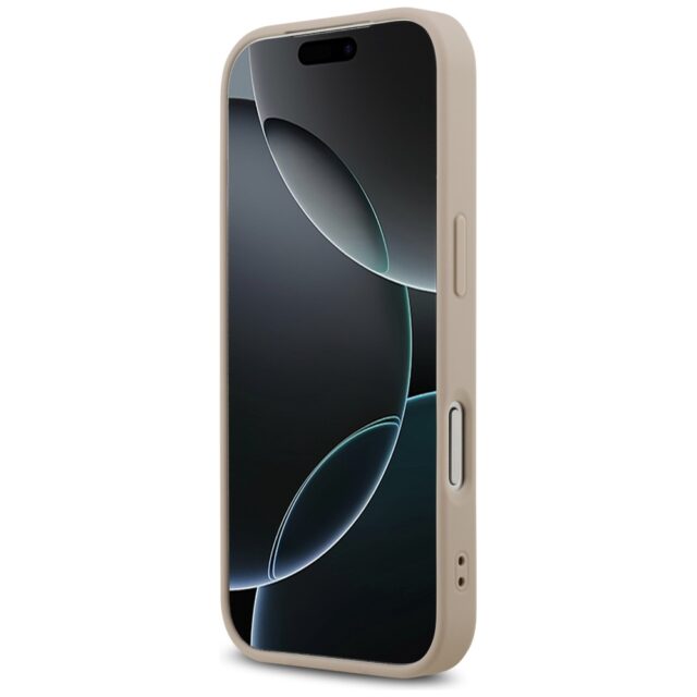 Case Guess 4G Ring Classic Logo MagSafe for iPhone 17 Pro pink - imagine 5