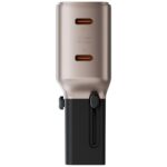 Wall charger Energea TravelGo Adapter 45 2xUSB-C 45W gold-black - imagine 7