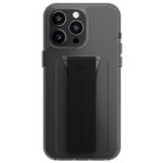 UNIQ Heldro Mount case with Stand iPhone 15 Pro 6.1" smoke/vapor smoke - imagine 2