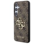 Guess GUHCS24S4GMGBR S24 S921 brown hardcase 4G Big Metal Logo - imagine 2