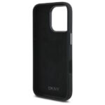 DKNY DKHCP16LSMCBSK iPhone 16 Pro 6.3" black hardcase Liquid Silicone Metal Logo - imagine 7