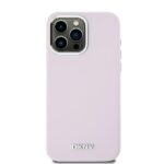 DKNY DKHMP14XSMCHLP iPhone 14 Pro Max 6.7" pink hardcase Liquid Silicone Small Metal Logo MagSafe - imagine 3