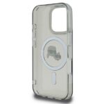 Karl Lagerfeld KLHMP16LHLSKCK iPhone 16 Pro 6.3" black hardcase IML Metal Karl&Choupette Head - imagine 7