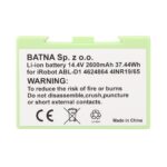 BATERIA ROOMBA E5 E6 I7 14.4V 2600MAH - imagine 6