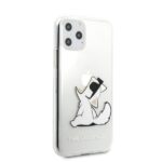 Karl Lagerfeld KLHCN58CFNRC iPhone 11 Pro hardcase transparent Choupette Fun - imagine 3