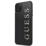 Guess GUHCN65LGMLBK iPhone 11 Pro Max black hard case Glitter Logo - imagine 2