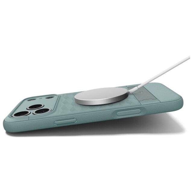 Spigen Parallax "S" MAG MagSafe Case for iPhone 17 Pro Max Green - imagine 7