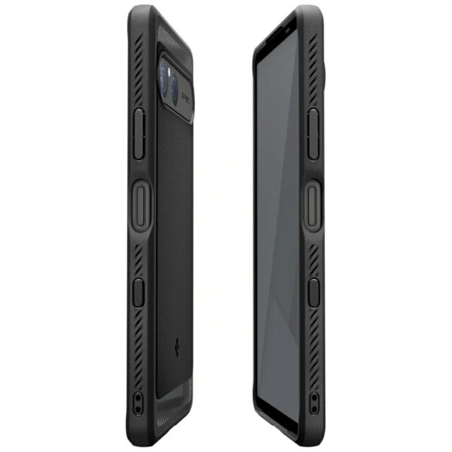 Spigen Rugged Armor Case for Sony Xperia 10 VII black - imagine 6