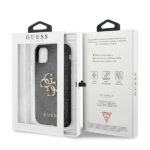 Guess GUHCN614GMGGR iPhone 11 6,1"/ Xr grey hardcase 4G Big Metal Logo - imagine 8