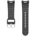 Sport Band Strap Samsung ET-SNL30SBEGEU for Watch 7 / 6 / 5 / 4 20mm S/M dark gray - imagine 2