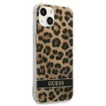 Guess GUHCP13SHSLEOW iPhone 13 mini 5,4" brown hardcase Leopard - imagine 4