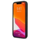 Guess GUHCP13MSA4GSBK iPhone 13 6,1" black hardcase Saffiano 4G Metal Logo - imagine 5