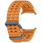 Marine Band Strap Samsung ET-SNL70MOEGEU for Watch Ultra orange - imagine 3