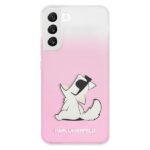 Karl Lagerfeld KLHCS22SCFNRCPI S22 S901 hardcase pink Choupette Eat - imagine 3