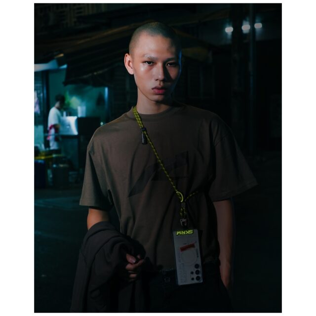 Universal phone lanyard cable 2in1 Skinarma Dyno Ve USB-C/USB-C niteglow - imagine 5