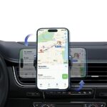 USAMS Rotary bracket for ventilation grille black ZJ77ZJ01 (US-ZJ077) - imagine 7