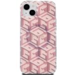 Guess GUHMP15MHGCUSTGP iPhone 15 Plus /14 Plus 6.7" pink hardcase IML GCube MagSafe - imagine 3