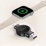 AWEI charger for Apple/Samsung Watch W26 black - imagine 2