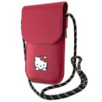 Hello Kitty HKOWBSKCDK Pink Leather Handbag with Daydreaming Cord
