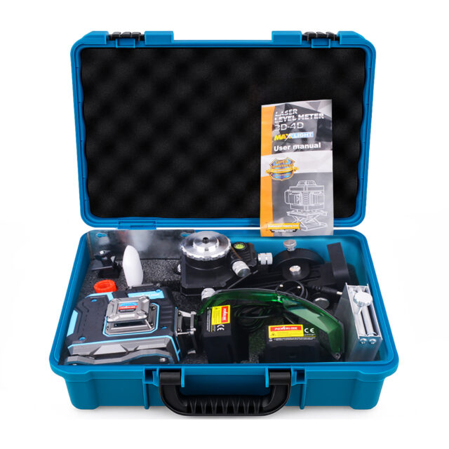 EXTRALINK POWERLINK POZIOMICA LASEROWA 4D/16LINE 100M PWL-4D23WF - imagine 8