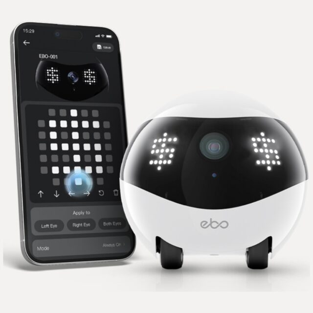 EBO AIR 2 - home monitoring robot (blue) - imagine 6