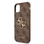 Guess GUHCN654GMGBR iPhone 11 Pro brown hardcase 4G Big Metal Logo - imagine 6