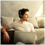 Over-ear Bluetooth headphones Motorola XT220 black - imagine 10