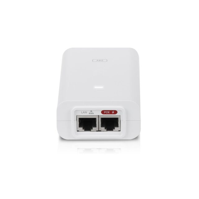 Ubiquiti POE-24-24W-G-WH | PoE Adapter | 24V, 1A, 24W, Gigabit - imagine 3