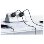 USAMS USB-C to Lightning Cable 30W 1.2m Aluminum Alloy Data Cable SY Series SJ729USB01 (US-SJ729) - imagine 4