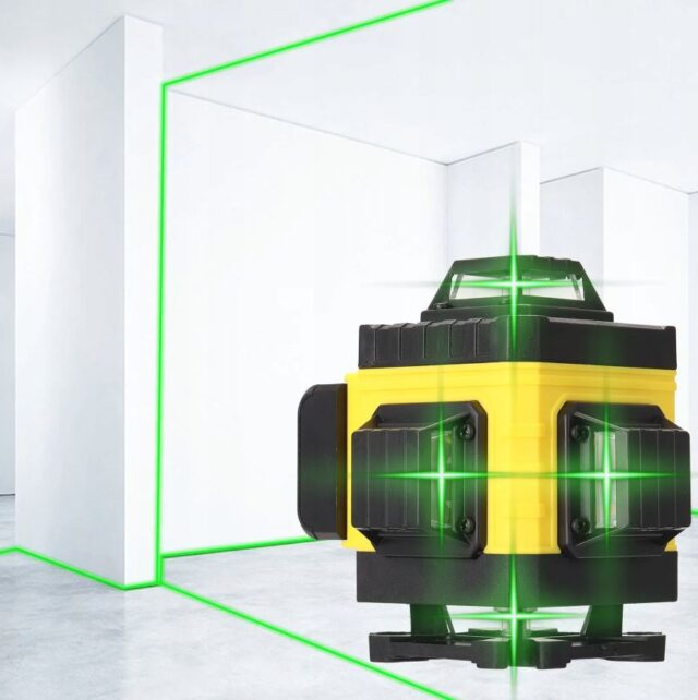Extralink Laser Level, Cross Line 4D Laser Level - imagine 4