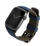 UNIQ Linus Strap Apple Watch Series 1-8/SE/SE2/SE3/Ultra 42/44/45/49mm Airosoft Silicone blue