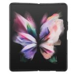 Guess GUHCZFD5P4TDPK F946 Z Fold5 black hardcase Leather 4G Diamond Triangle - imagine 6