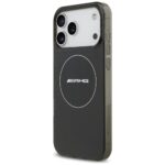 Case AMG Double Layer Transparent        Smocked MagSafe for iPhone 17 Pro Max black - imagine 2