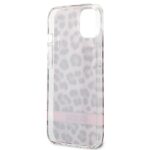 Guess GUHCP13SHSLEOP iPhone 13 mini 5,4" pink hardcase Leopard - imagine 7