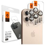 Spigen Optik Pro Glas.TR "EZ FIT" iPhone 16 Pro/Pro Max 2pcs desert titanium AGL08862