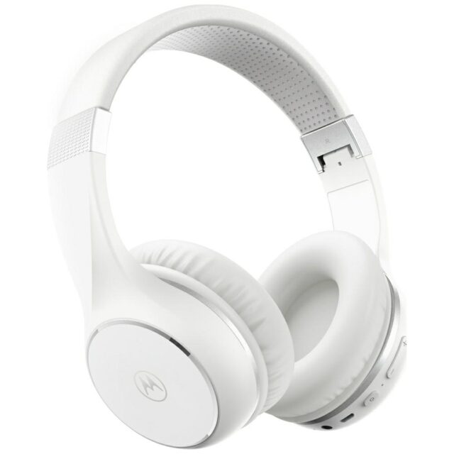 Over-ear Bluetooth headphones Motorola XT220 white - imagine 2
