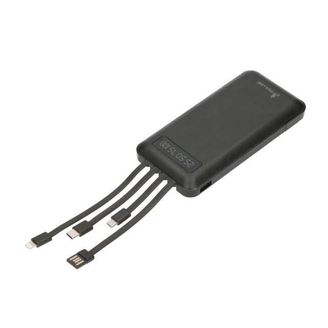 Extralink EPB-083 10000mAh Black | Powerbank | Power bank, USB-C - imagine 9