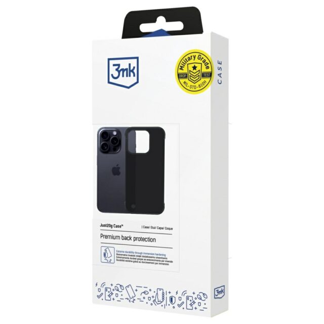 3MK Just20g Matt Case for iPhone 16 Pro - imagine 5