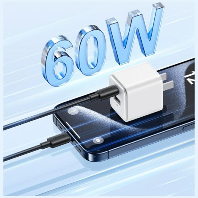 USAMS USB-C to USB-C Cable 60W 1mFast Charging YD Series black SJ711USB01(US-SJ711) - imagine 2