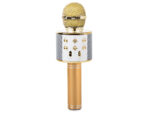 Extralink | Wireless Microphone | with Speaker, Bluetooth, Gold - imagine 2