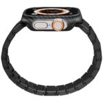 Band PITAKA Carbon Fiber Modern for Apple Watch 1/2/3/4/5/6/7/8/9/10/11/SE/SE 3/Ultra1/2/3 black - imagine 2