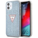 Guess GUHCP12SPCUJULLB iPhone 12 mini 5,4" light blue hardcase Jeans Collection