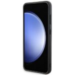 DKNY DKHCS24MPRTHSLK S24+ S926 black hardcase Leather Mono Stripe & Metal Logo - imagine 5