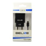 Ład. siec. Beline 2xUSB + USB-C 2A black - imagine 2