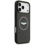 Case Aston Martin HC Kevlar Counter      Design MagSafe for iPhone 17 Pro Max black - imagine 4