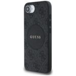 Case Guess 4G Circle Classic Logo MagSafe for iPhone 16e black - imagine 2