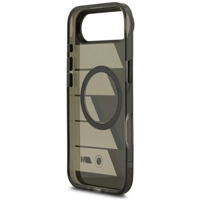 BMW M IML Metal Buttons Tricolor Lines MagSafe case for iPhone Air anthracite - imagine 7