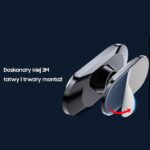 AWEI magnetic car holder X 20 For cockpit metal gray - imagine 8